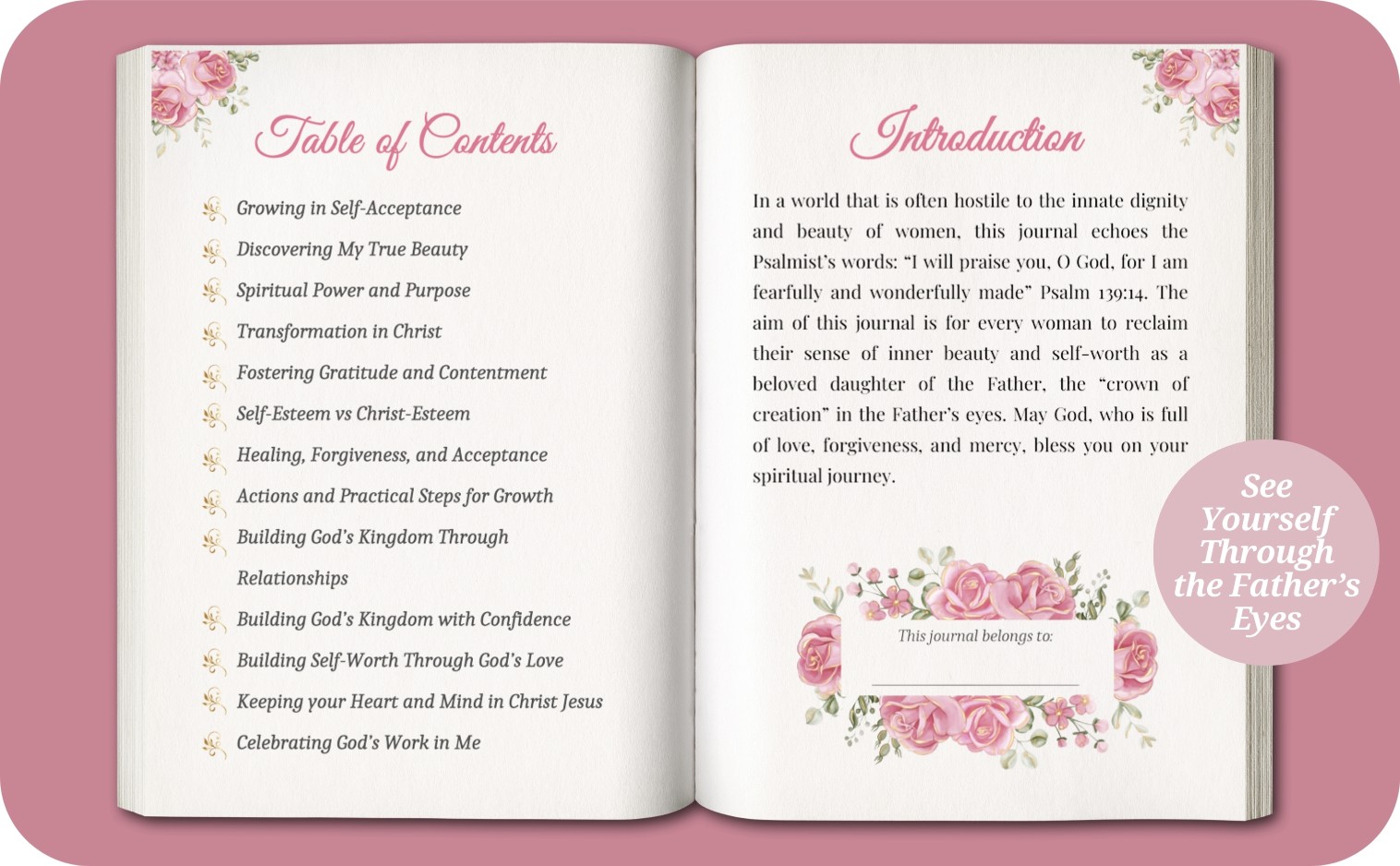 Freedom Journal for Women: I Am Fearfully and Wonderfully Made